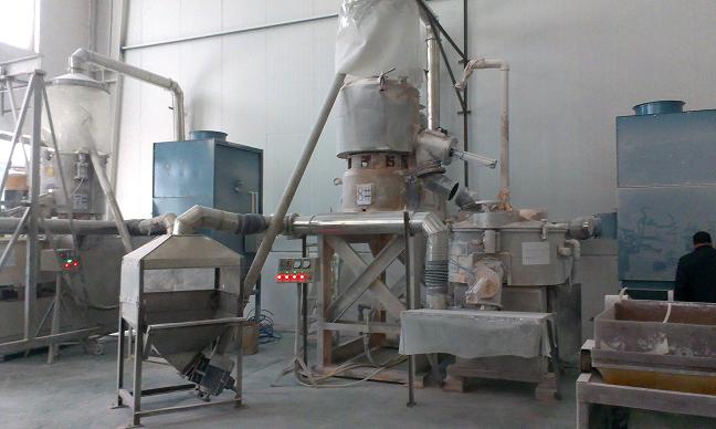 河北雄縣PVC混料機(jī)、擠出機(jī)除塵系統(tǒng)除塵器已交付使用